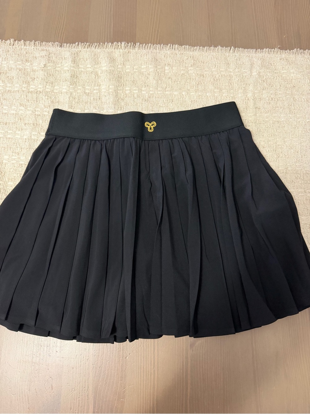 Aritzia/Tna/Golden Black Pleated Women's Skort